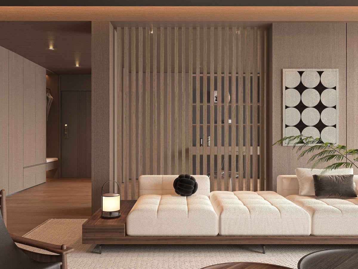 Royal Oak Bamboo Veneer Panel – 8x4 ft, 8 mm, Fireproof, Waterproof & Scratch-Resistant (32 sq. ft)