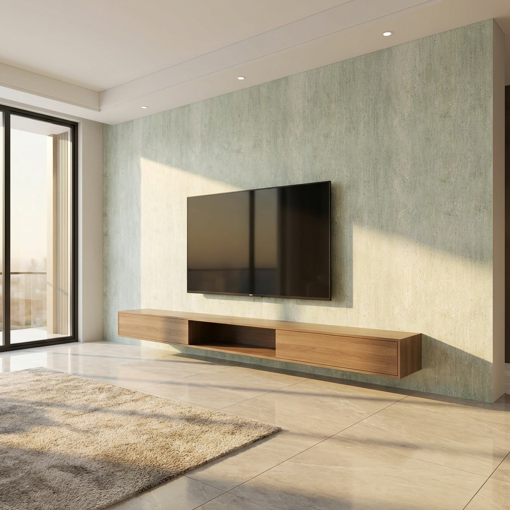 Natural Travertine Stone Panels - Waterproof Rough Texture PVC Sheets - Wall Forma