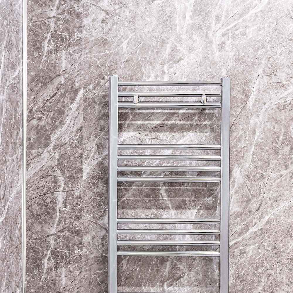 10mm Dark Grey Marble Matt Shower Panel 1M x 2.4M