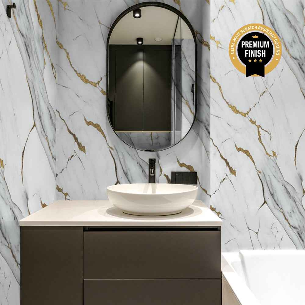 10mm Deluxe Grey Ultra Matt Shower Panel 1M x 2.4M