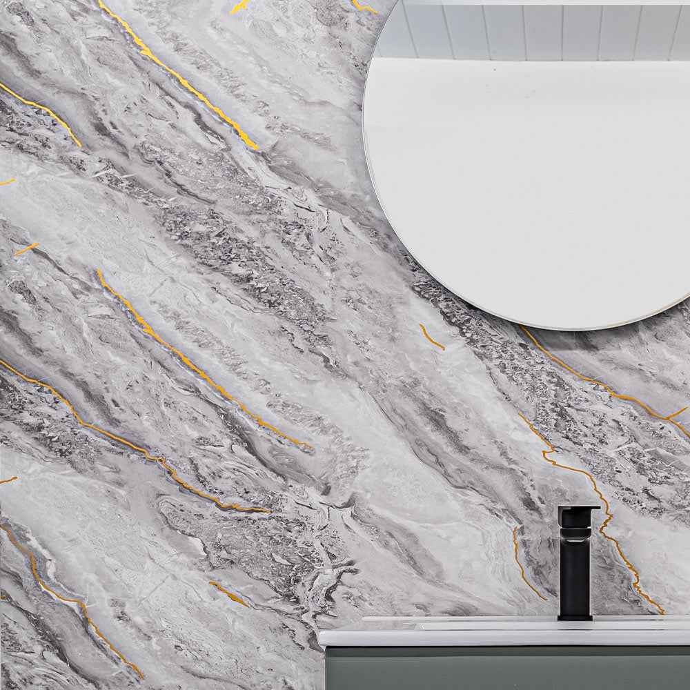 10mm Gilded Grey Gloss Shower Panel 1M x 2.4M