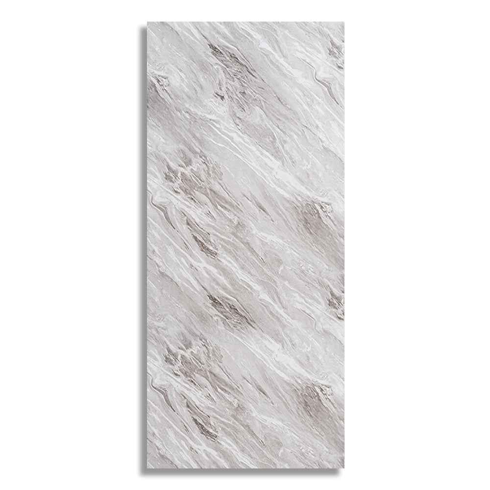 10mm Light Grey Marble Gloss Shower Panel 1M x 2.4M