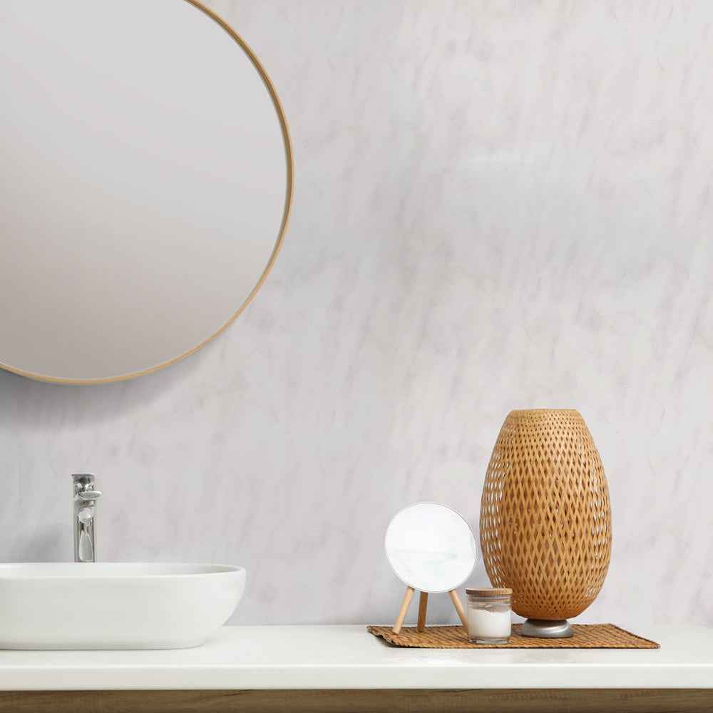 10mm Lightning Marble Gloss Shower Panel 1M x 2.4M