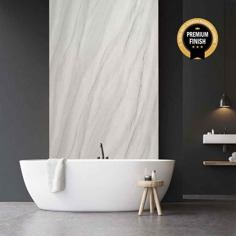 10mm Ocean Grey Ultra Matt Shower Panel 1M x 2.4M