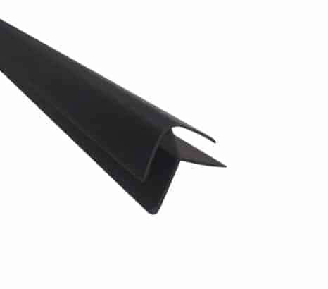 10mm Black External Corner Trim - Wall Forma