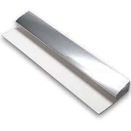 10mm Chrome End Cap Trim - Wall Forma