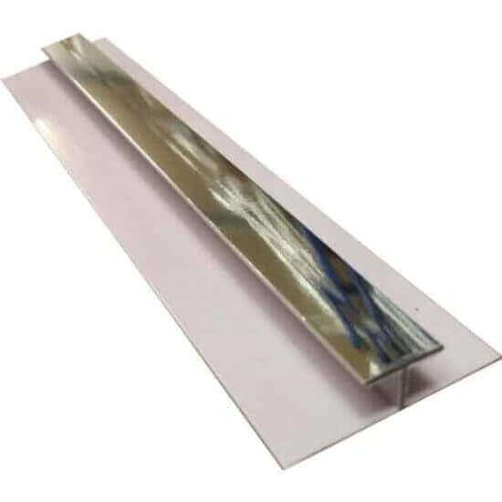 10mm Chrome H Trim - Wall Forma