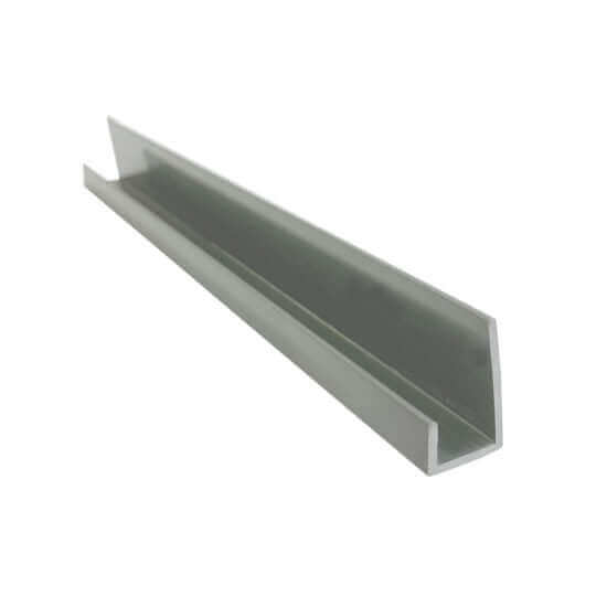 10mm Grey End Cap Trim - Wall Forma