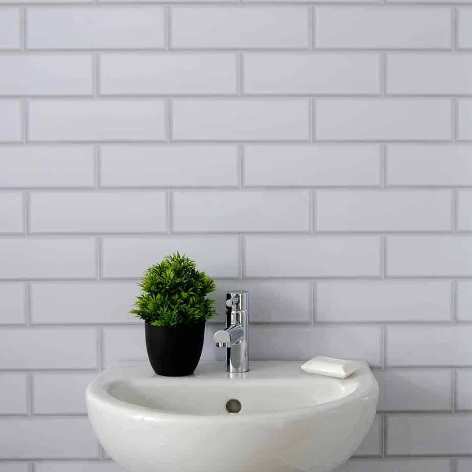 10mm London Tile Gloss Shower Panel 1M x 2.4M - Wall Forma