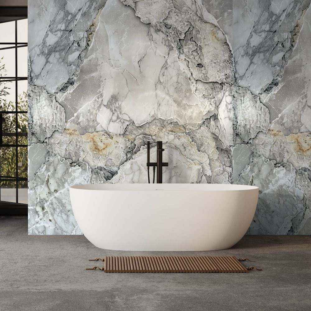 10mm Opus Marble Matt Shower Panel 2M x 2.4M