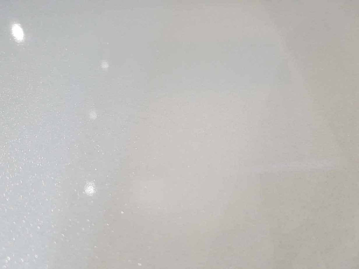 10mm White Shimmer Gloss Shower Panel 1M x 2.4M - Wall Forma