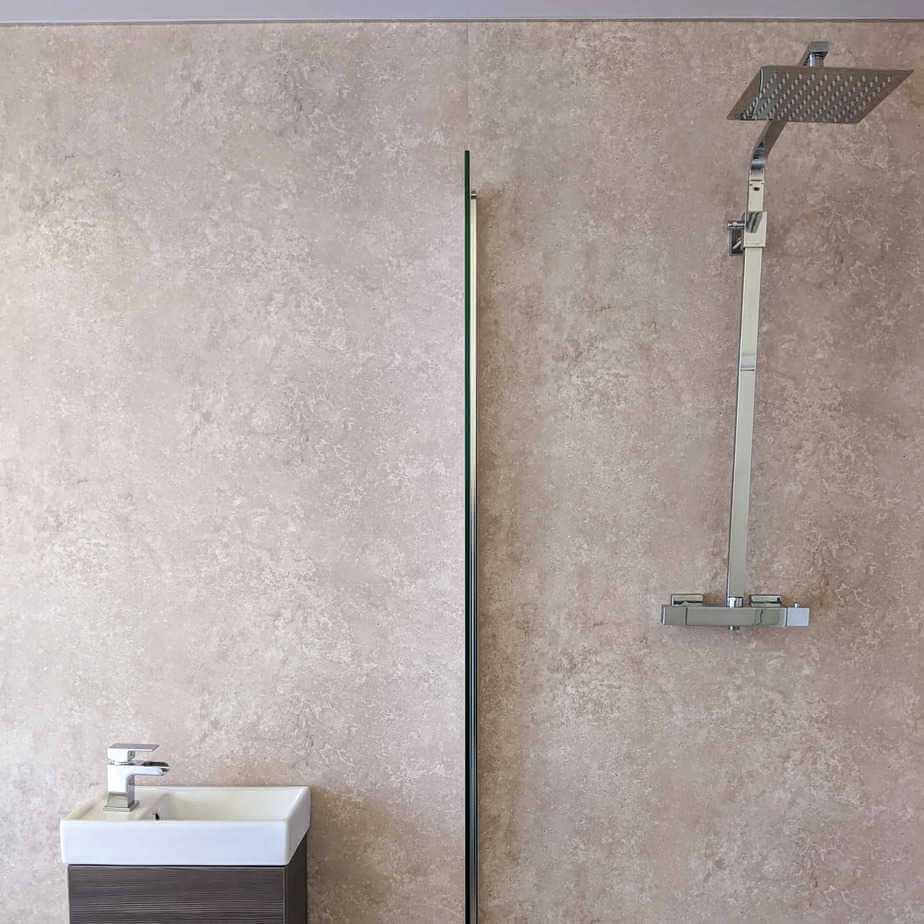 10mm York Stone Matt Shower Panel 1M x 2.4M - Wall Forma