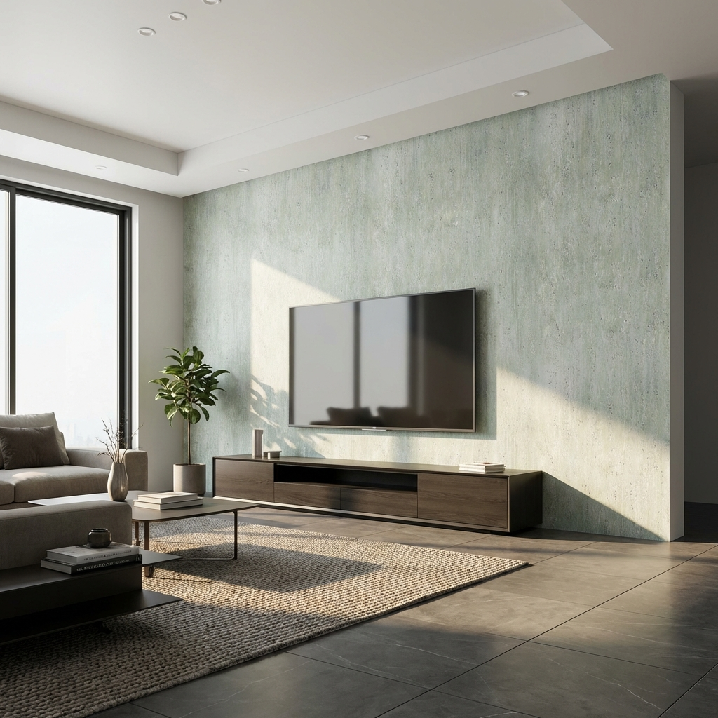 Natural Travertine Stone Panels - Waterproof Rough Texture PVC Sheets - Wall Forma