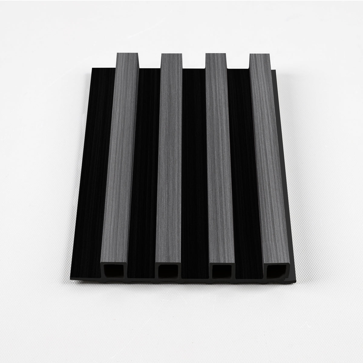Carborn Gray WPC Fluted 3D Wall Panels | 42.9 sq. ft./Box - Wall Forma