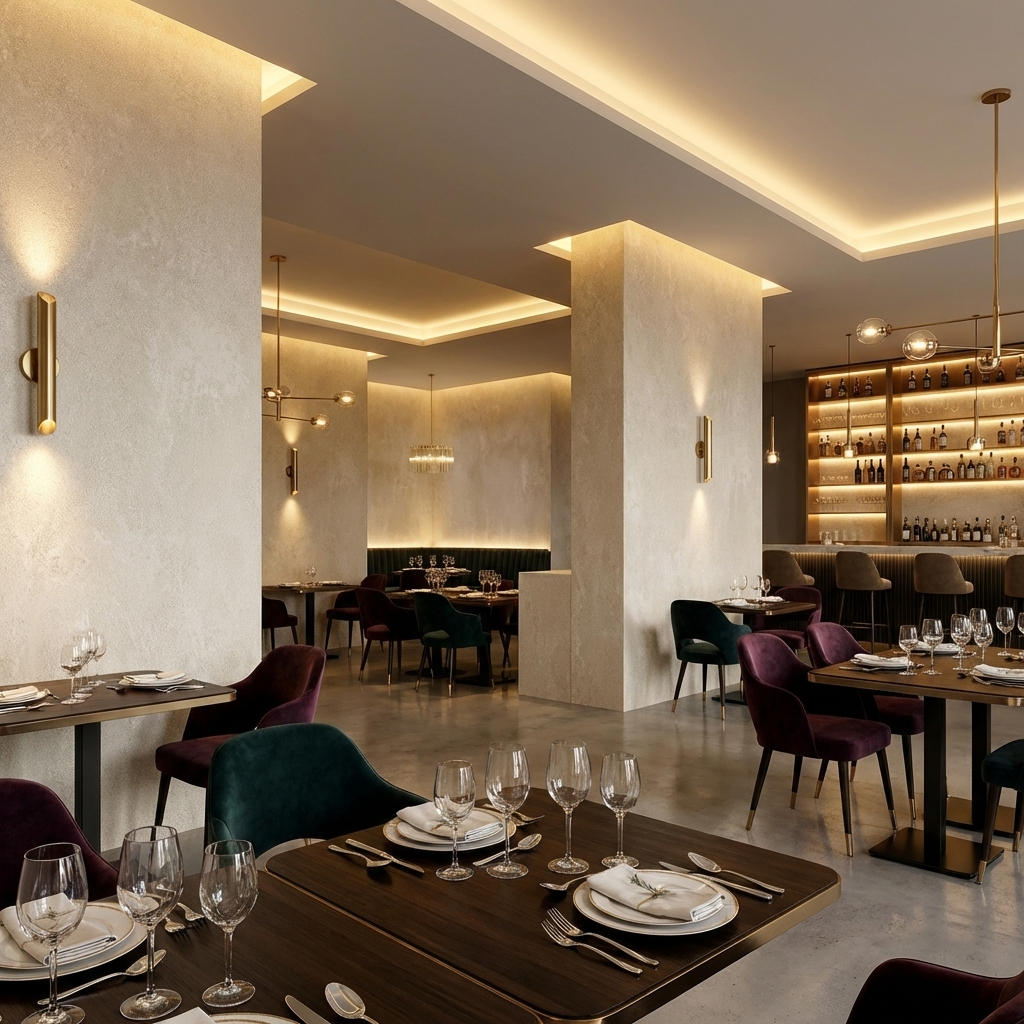 Beige Stone Panels - Waterproof Rough Texture PVC Sheets