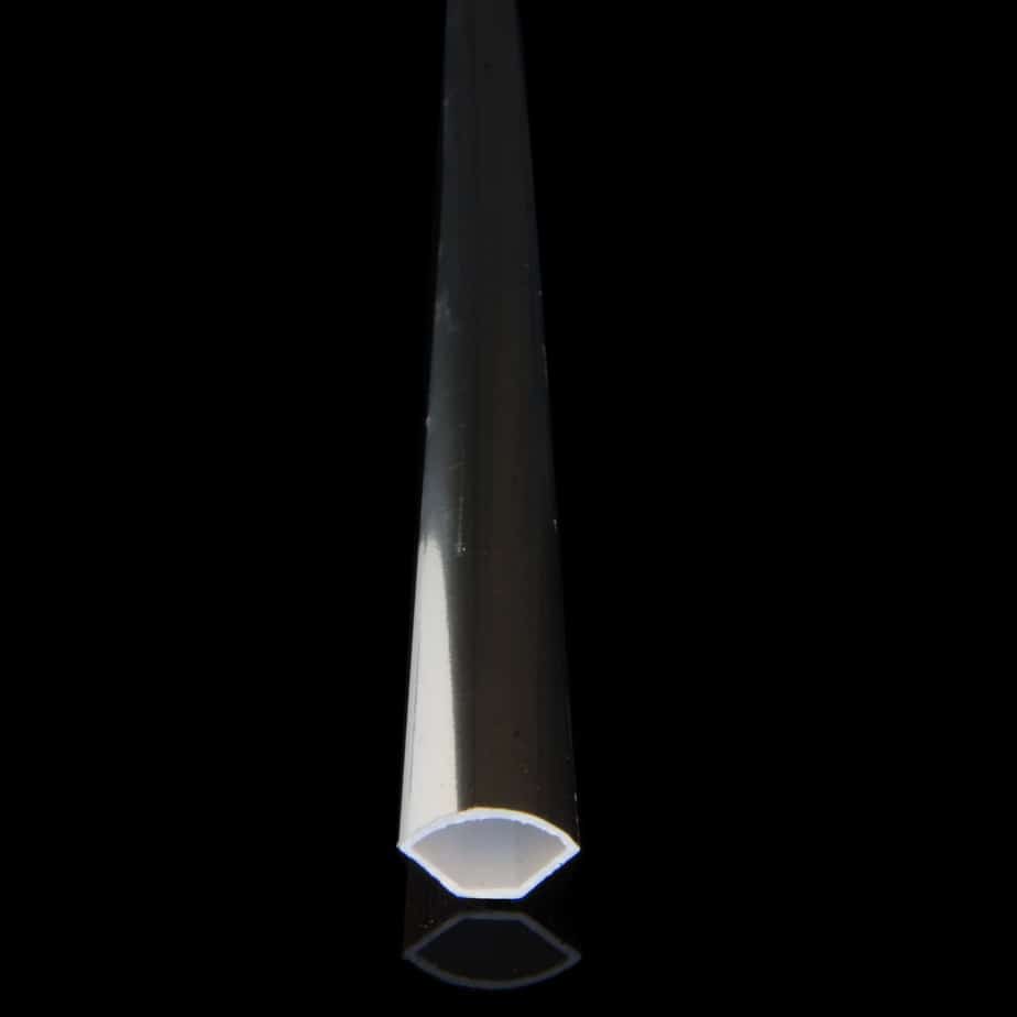 18mm Chrome Internal Corner Quadrant Trim - Wall Forma