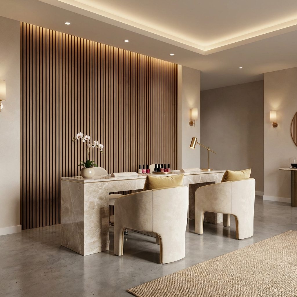 Wenge Acoustic Wood Slat Wall Panel | Premium 3-Sided Veneer | Sound-Absorbing - Wall Forma