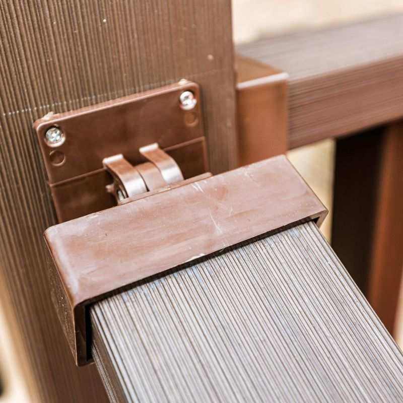 6-ft x 42-in Composite Railing Kit - Durable, Easy to Install & Low-Maintenance - Wall Forma