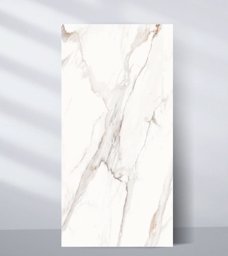 Amber Vein Luxury Marble Veneer Wall Panels - Seamless Connection | Book Match Design - Wall Forma