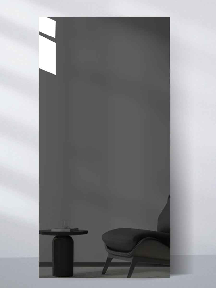 Gray Mirror Wood Veneer Panel – 9x4 ft, 8 mm, Fireproof, Waterproof & Scratch-Resistant