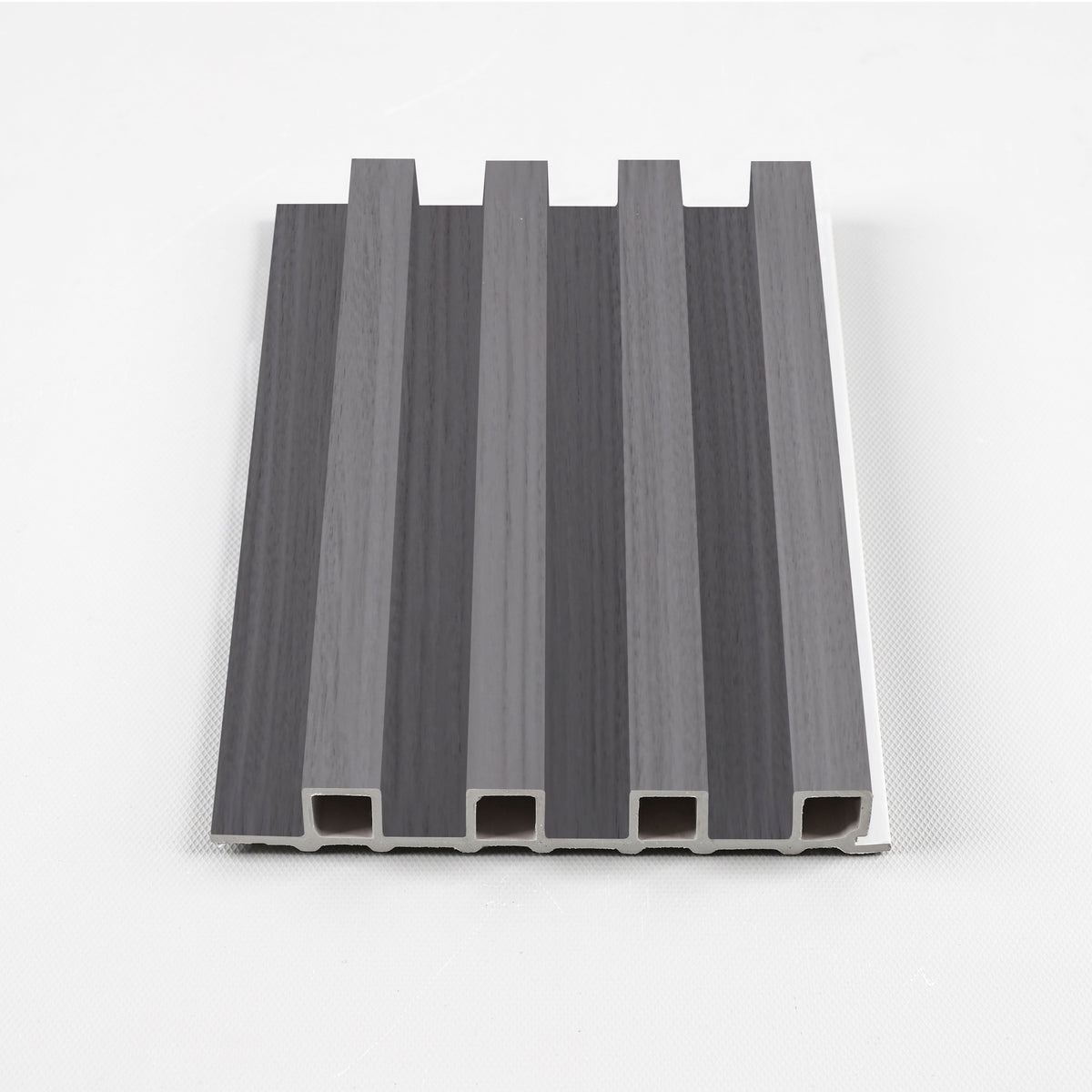 Oak Gray WPC Fluted 3D Wall Panels | 42.9 sq. ft./Box - Wall Forma