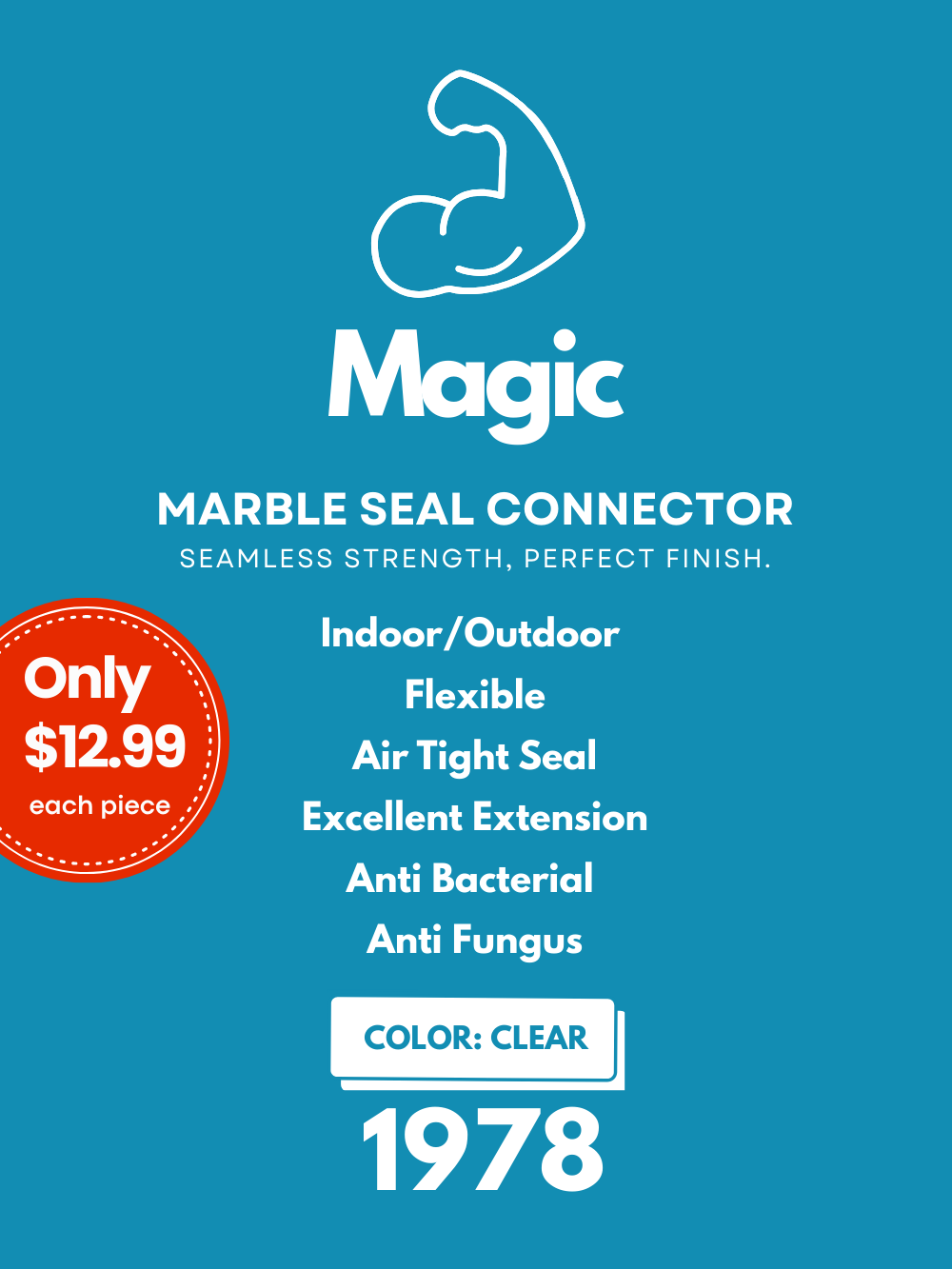 Magic Marble Seal Connector - Wall Forma