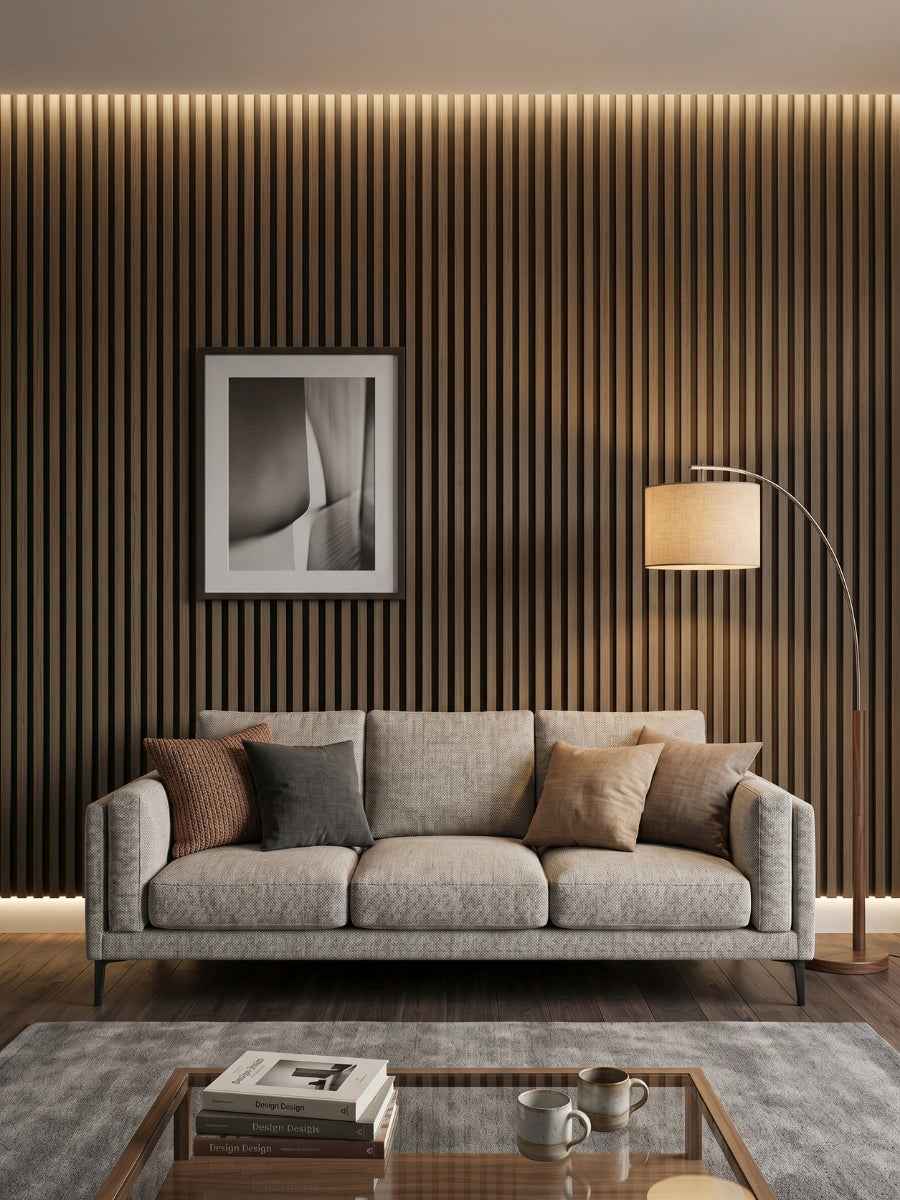 Royal Oak WPC Fluted 3D Wall Panels |  42.9 sq. ft./Box