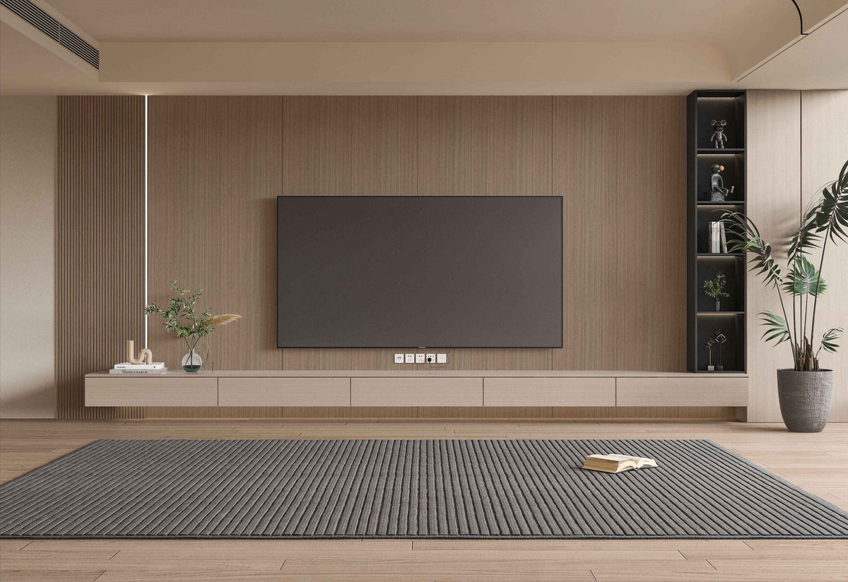 Royal Oak Bamboo Veneer Panel – 8x4 ft, 8 mm, Fireproof, Waterproof & Scratch-Resistant (32 sq. ft)