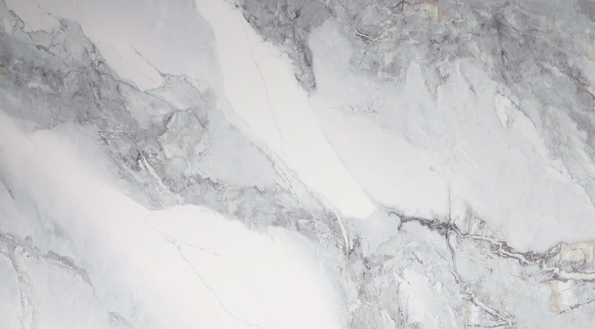 3D Frosted Sky Marble UV Protected PVC Wall Panel - 4x8 ft, Fireproof & Waterproof, (32 sq. ft) - Wall Forma