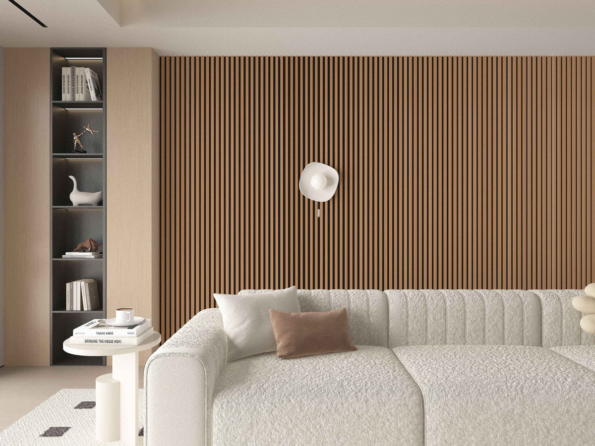 Maple Slate Black WPC Fluted 3D Wall Panels |  42.9 sq. ft./Box