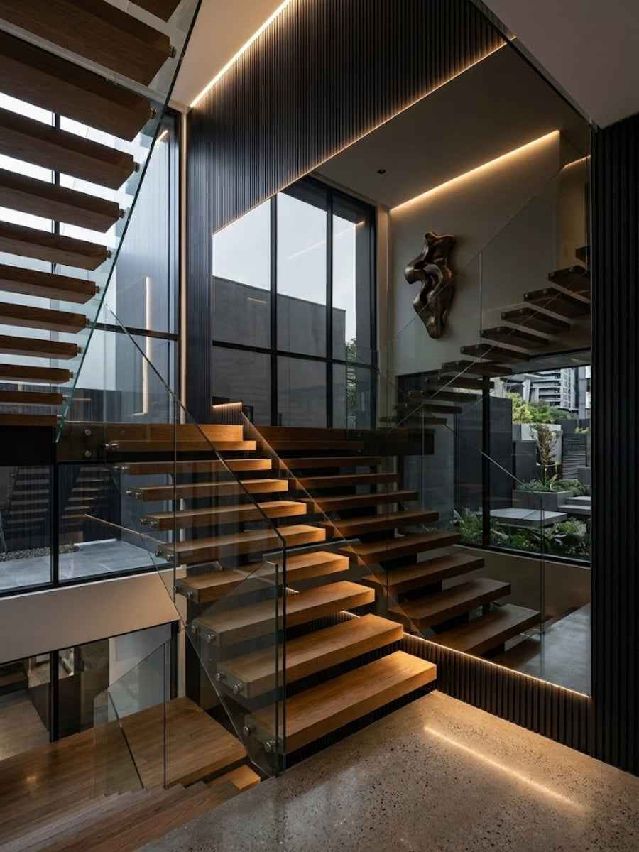 Black Mirror Wood Veneer Panel – 9x4 ft, 8 mm, Fireproof, Waterproof & Scratch-Resistant