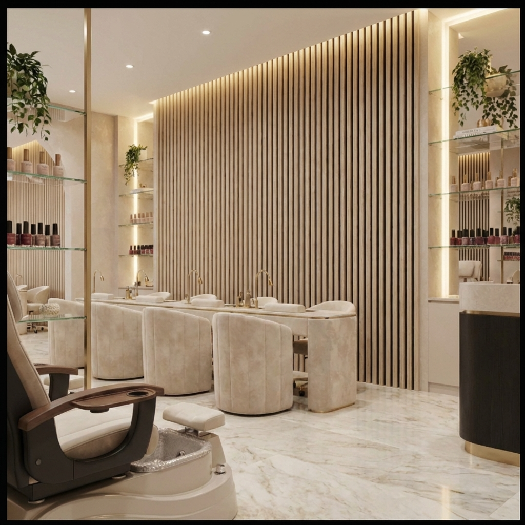 Natural Oak Acoustic Wood Slat Wall Panel | Premium 3-Sided Veneer | Sound-Absorbing