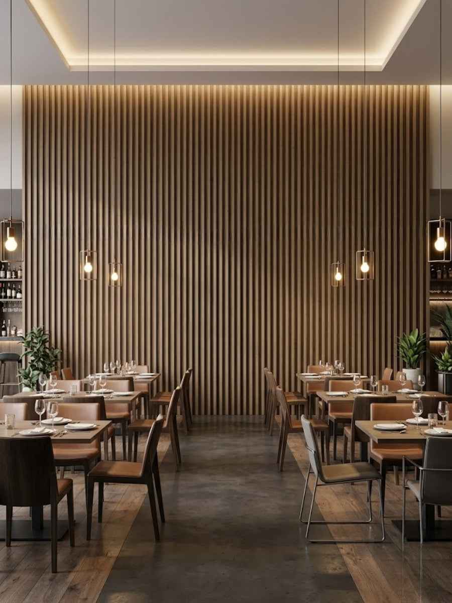 Royal Oak WPC Fluted 3D Wall Panels |  42.9 sq. ft./Box