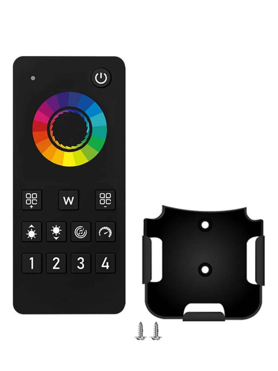 RGB LED Strip Lights Kit - Controller, Remote, Power Cord & Transformer