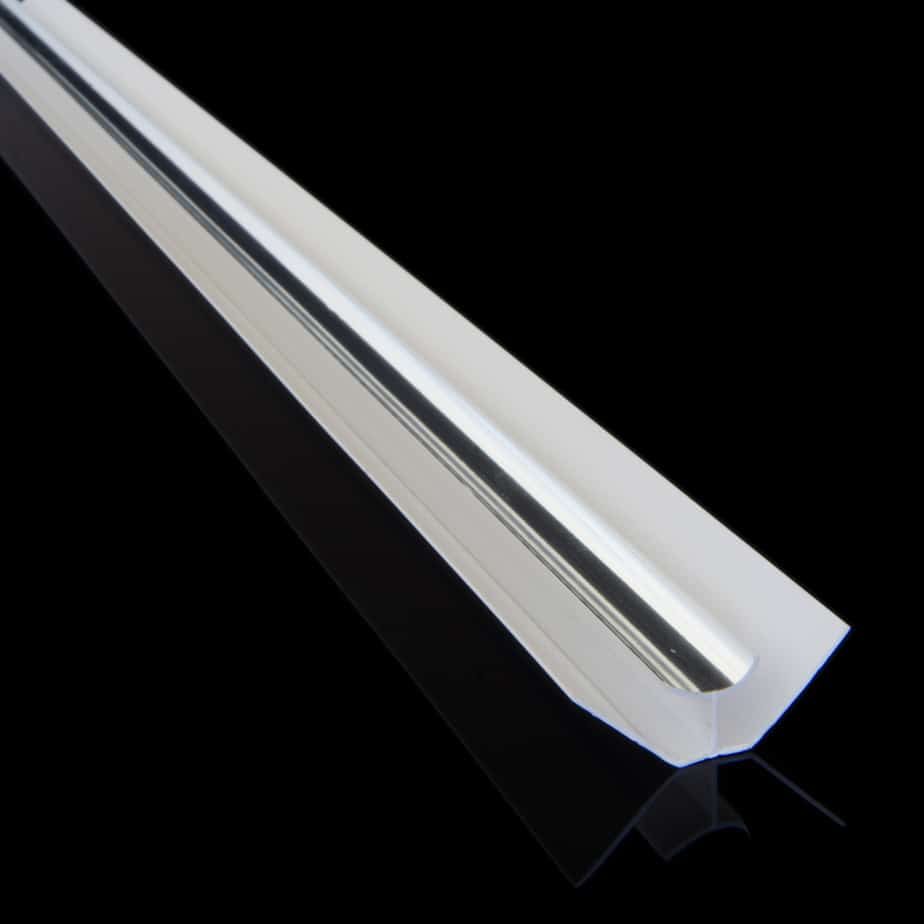 8mm Chrome Internal Corner Trim - Wall Forma