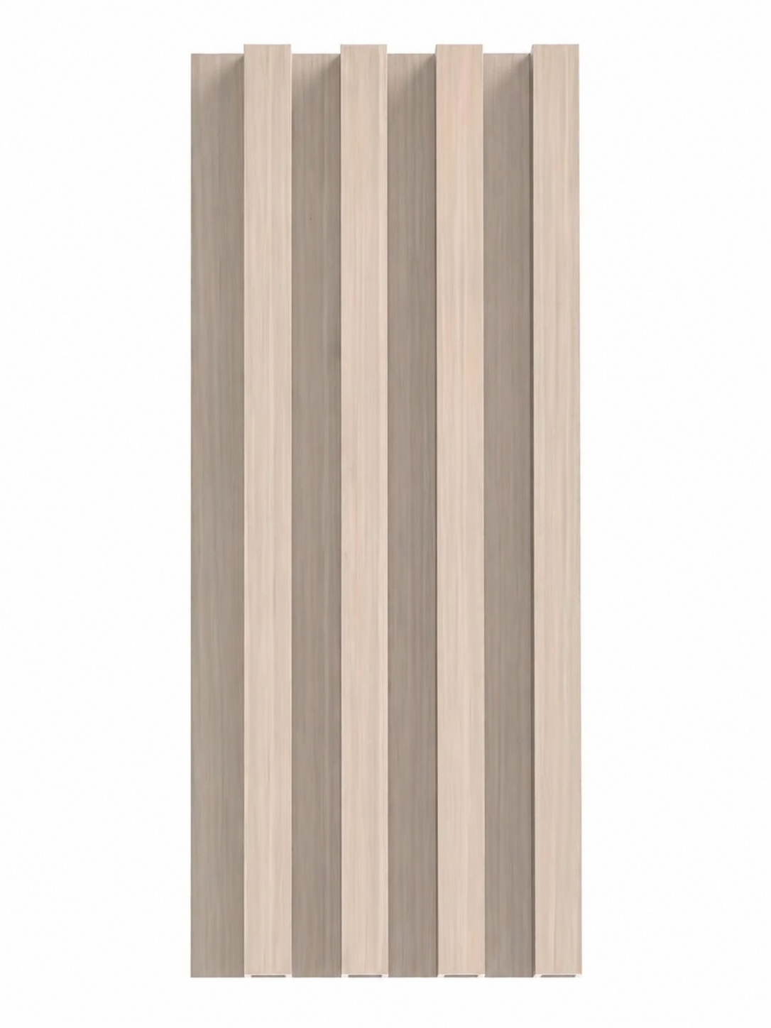 Nordic Birch WPC Fluted 3D Wall Panels | 42.9 sq. ft./Box - Wall Forma