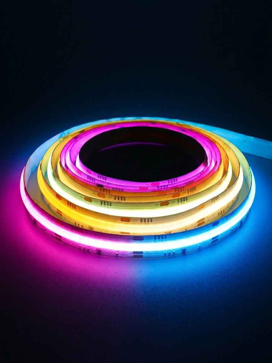 RGB LED Strip Lights – 32.8 Ft (10 Meters) Flexible Color Changing LED Light Roll