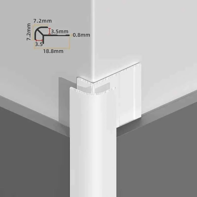Aluminum Wall Panel Trim Outside Corner: Durable Metal Edge Strips for Stylish Wall Panels