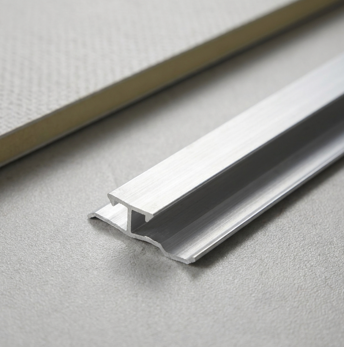 Aluminum Invisible Seamless Trim Connector for Wood Veneer Panels