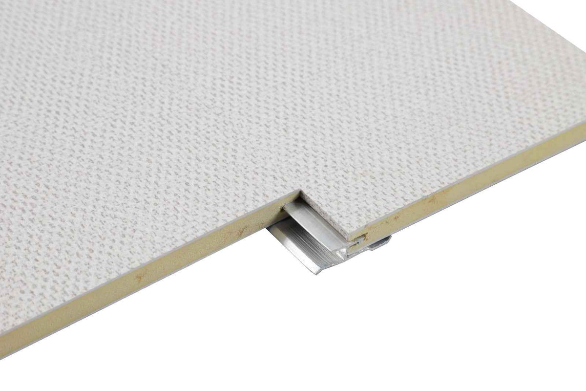 Aluminum Invisible Seamless Trim Connector for Wood Veneer Panels