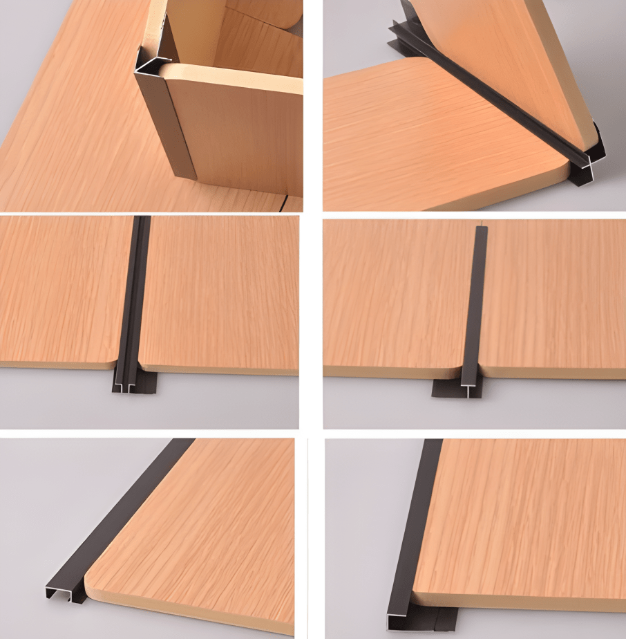 Aluminum Wall Panel Trim H Joint Clip: Durable Metal Edge Strips for Stylish Wall Panels - Wall Forma