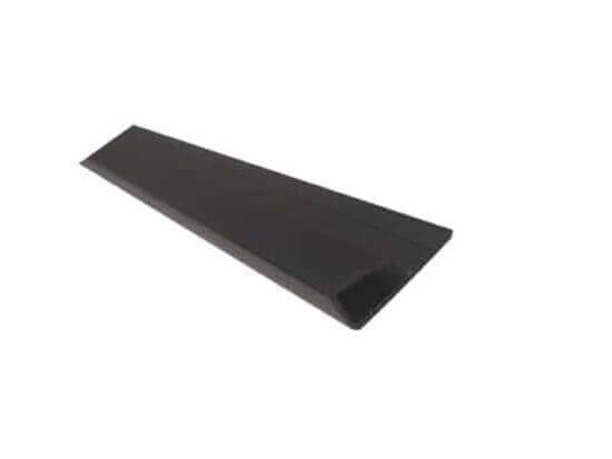 8mm Black End Cap Trim - Wall Forma