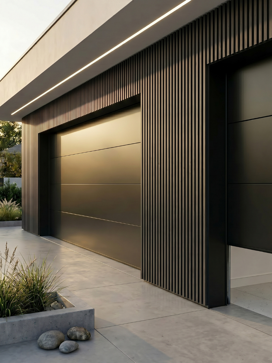Black Premium Composite Exterior Cladding Boards - Wall Forma