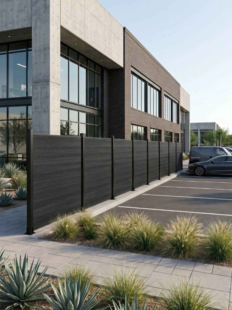 Composite  Fence Co-extrusion Wholesale Discounted Price -Black