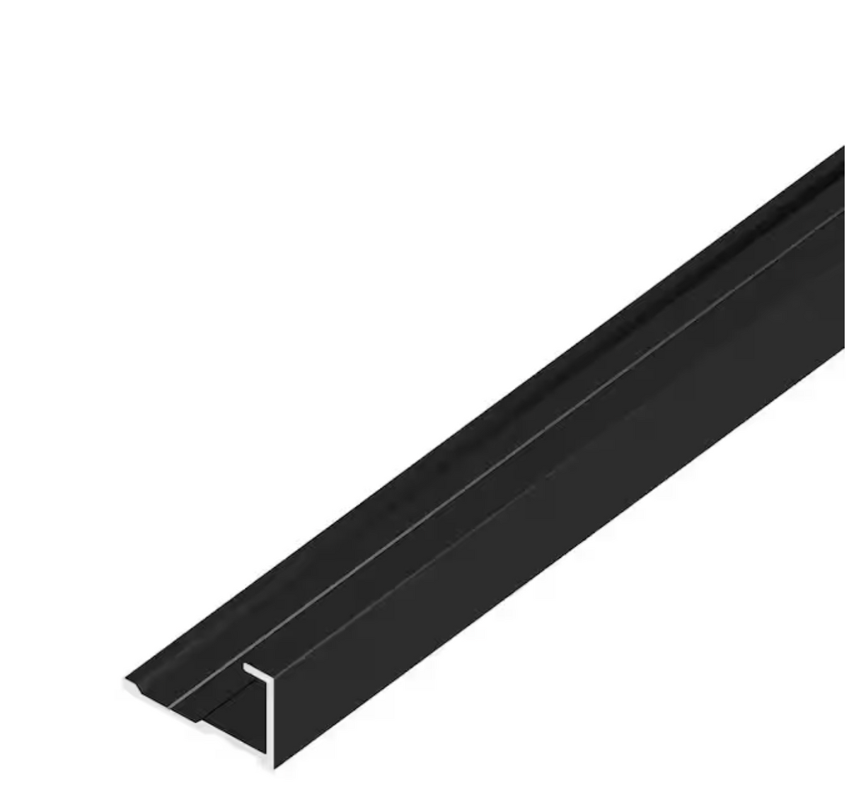 Aluminum Alloy End Cap Trim | 5/16 x 118 in - Wall Forma