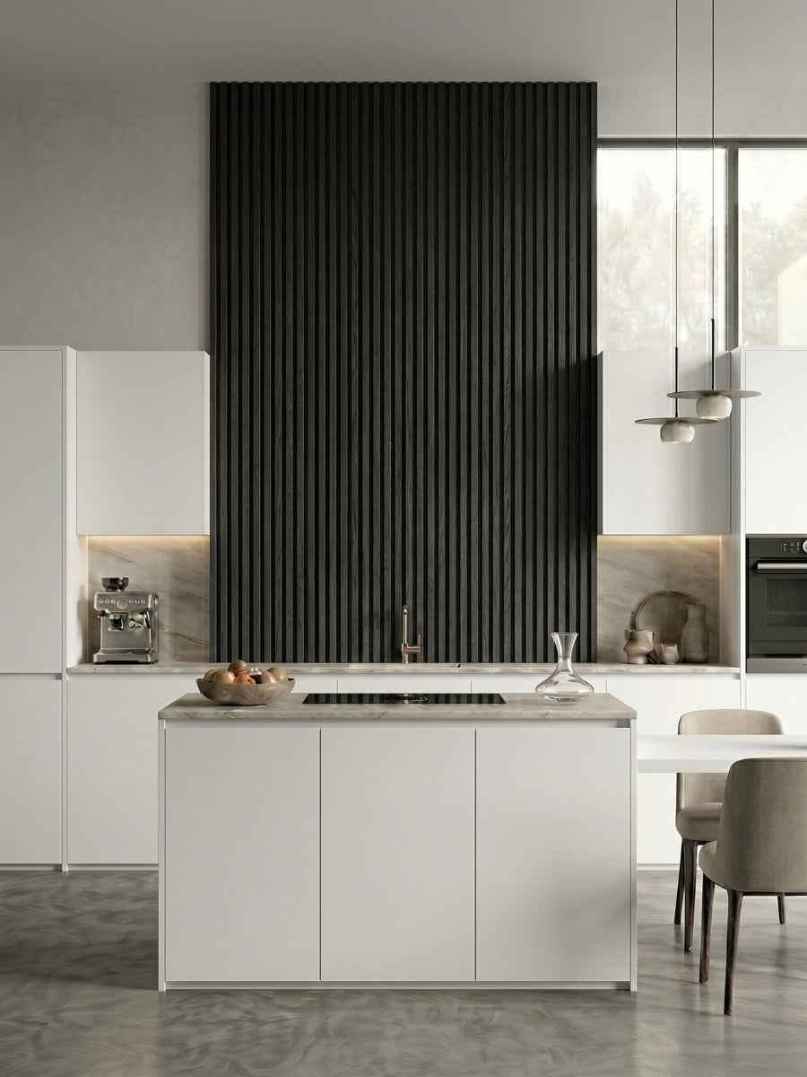 Blackwood WPC Fluted 3D Wall Panels |  42.9 sq. ft./Box