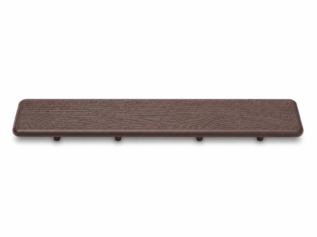 Brown Composite Decking End Caps (Pack of 20) - Wall Forma