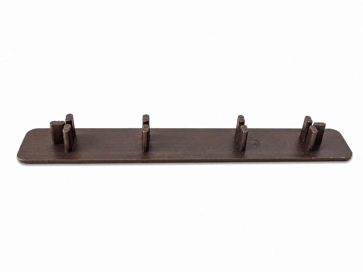 Brown Composite Decking End Caps (Pack of 20) - Wall Forma