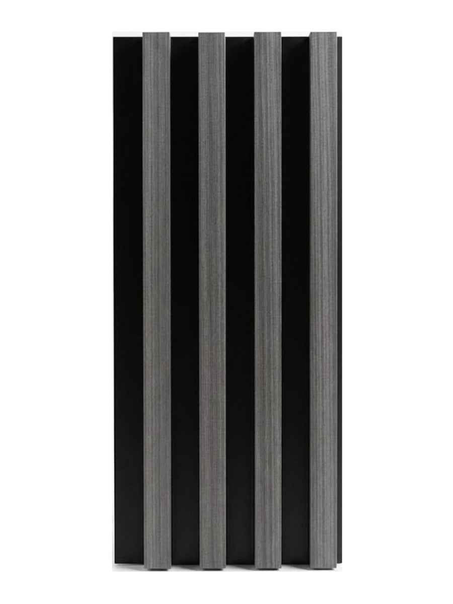 Carborn Gray WPC Fluted 3D Wall Panels |  42.9 sq. ft./Box