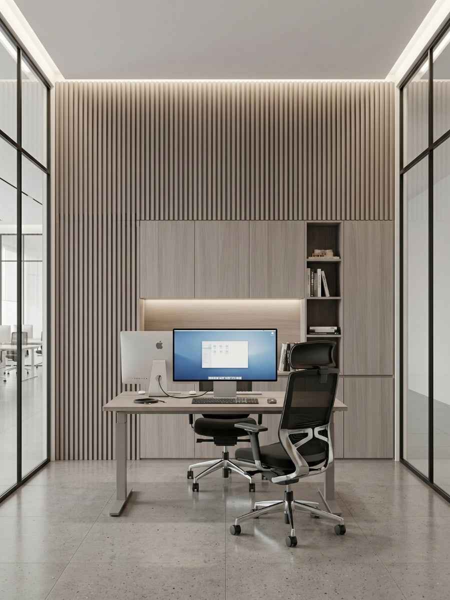 Nordic Birch WPC Fluted 3D Wall Panels |  42.9 sq. ft./Box